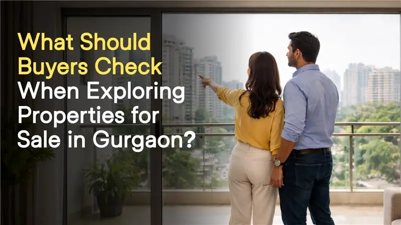 What Should Buyers Check When Exploring Properties for Sale in Gurgaon?