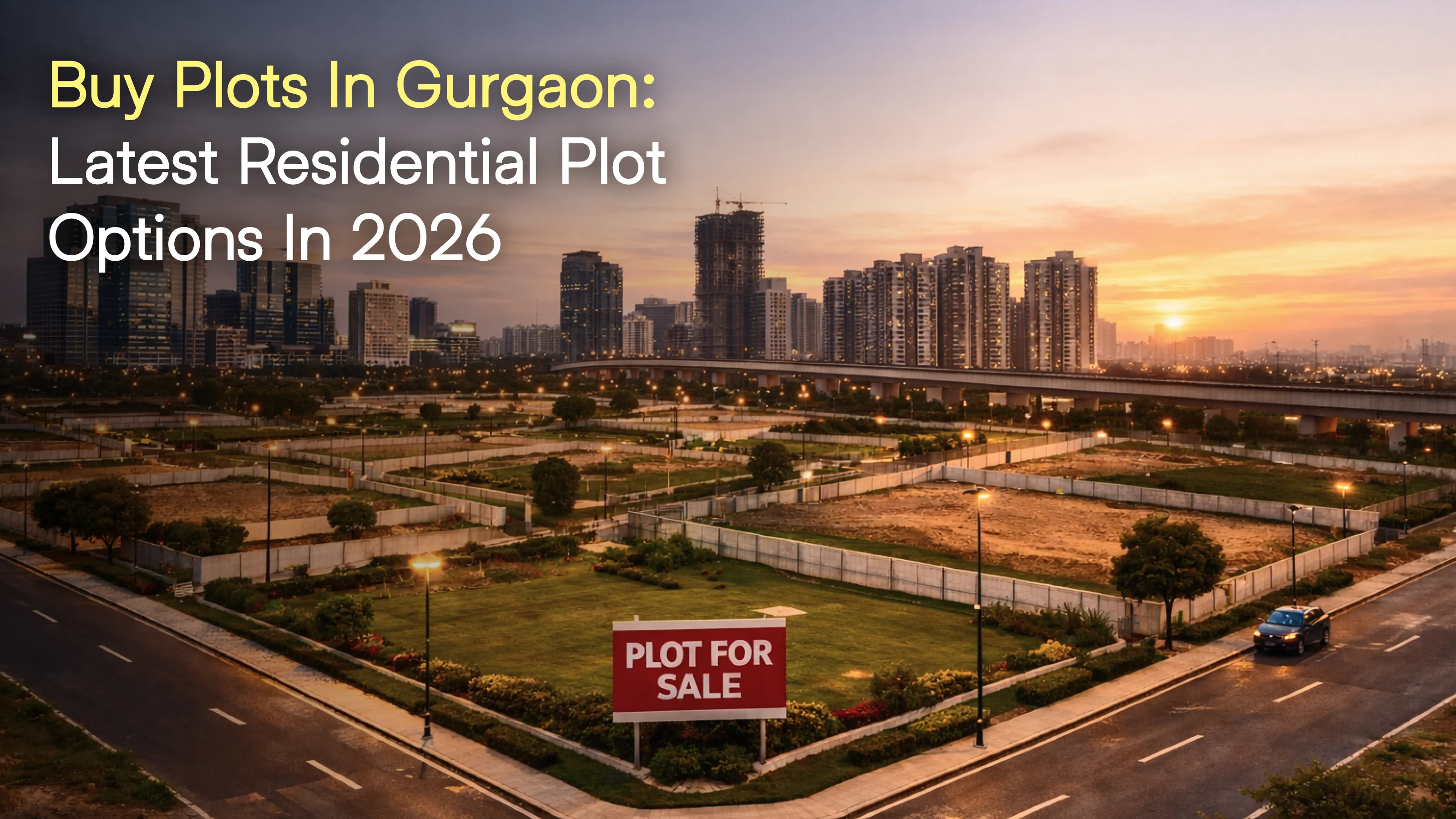 Buy Plots in Gurgaon – Latest Residential Plot Options in 2026