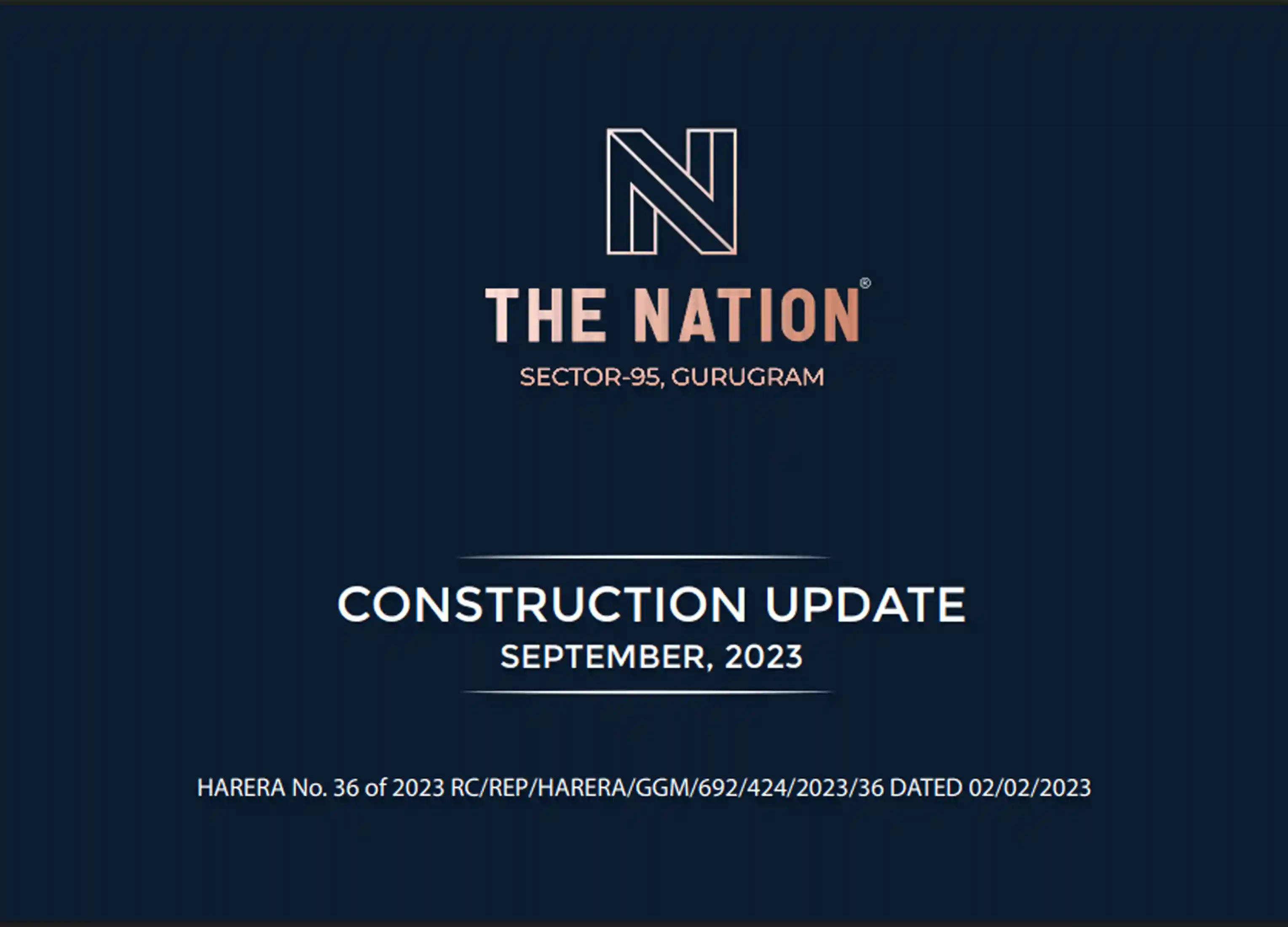 Construction Update September 2023