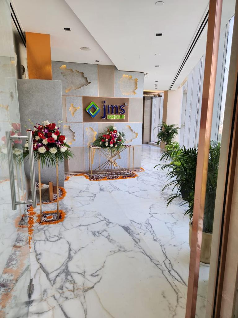 Pooja at New Corporate Office
