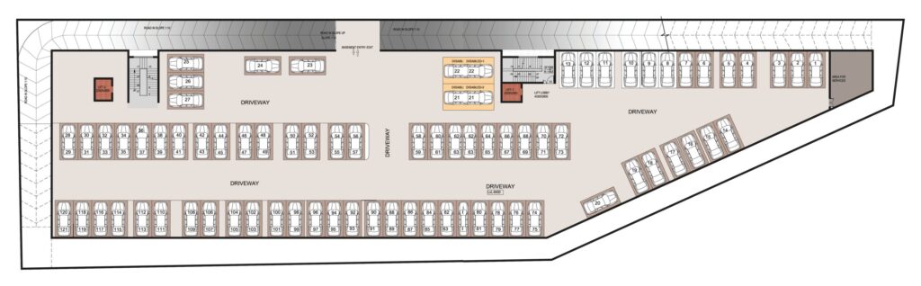 Capital Square — Basement Floor Plan
