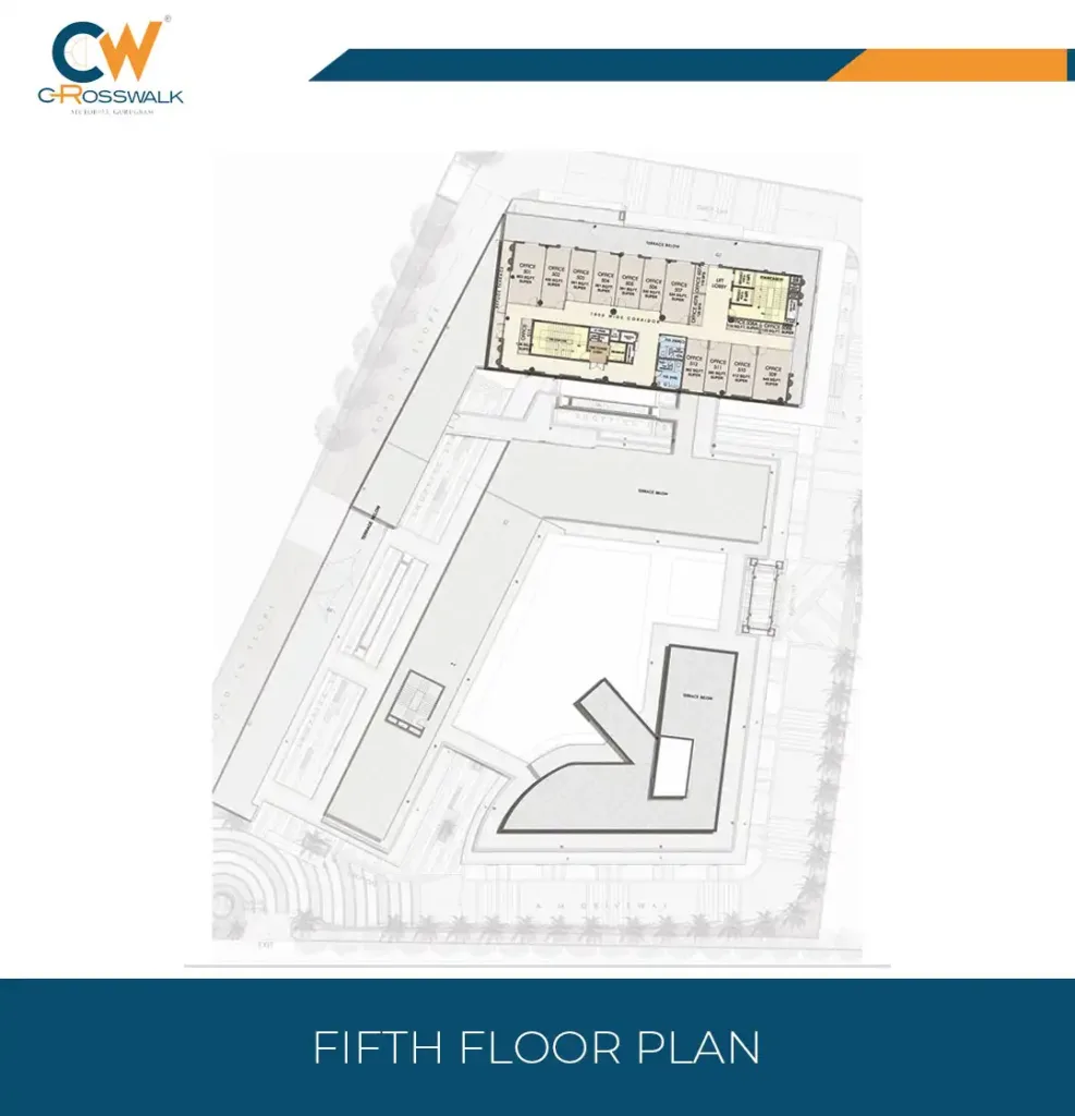 Crosswalk — Fifth Floor Plan