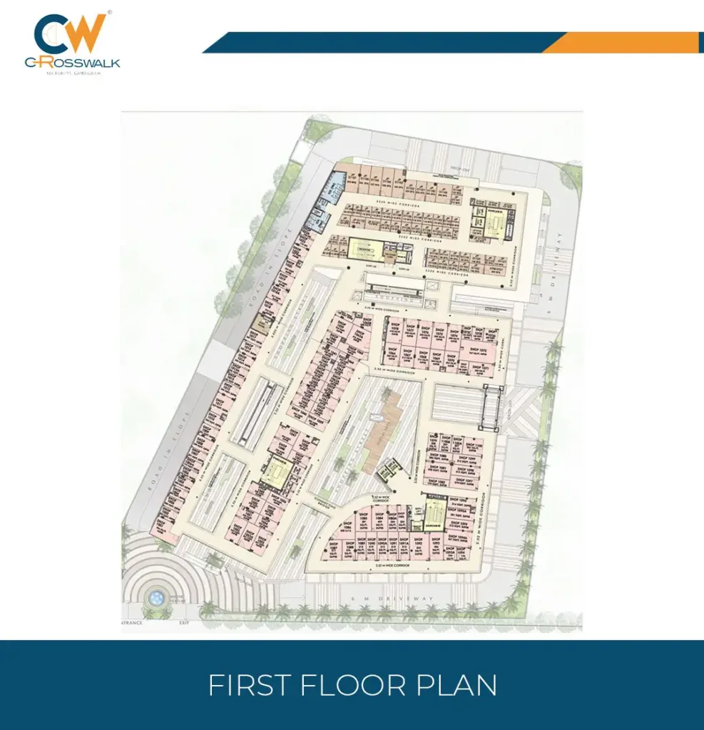 Crosswalk — First Floor Plan