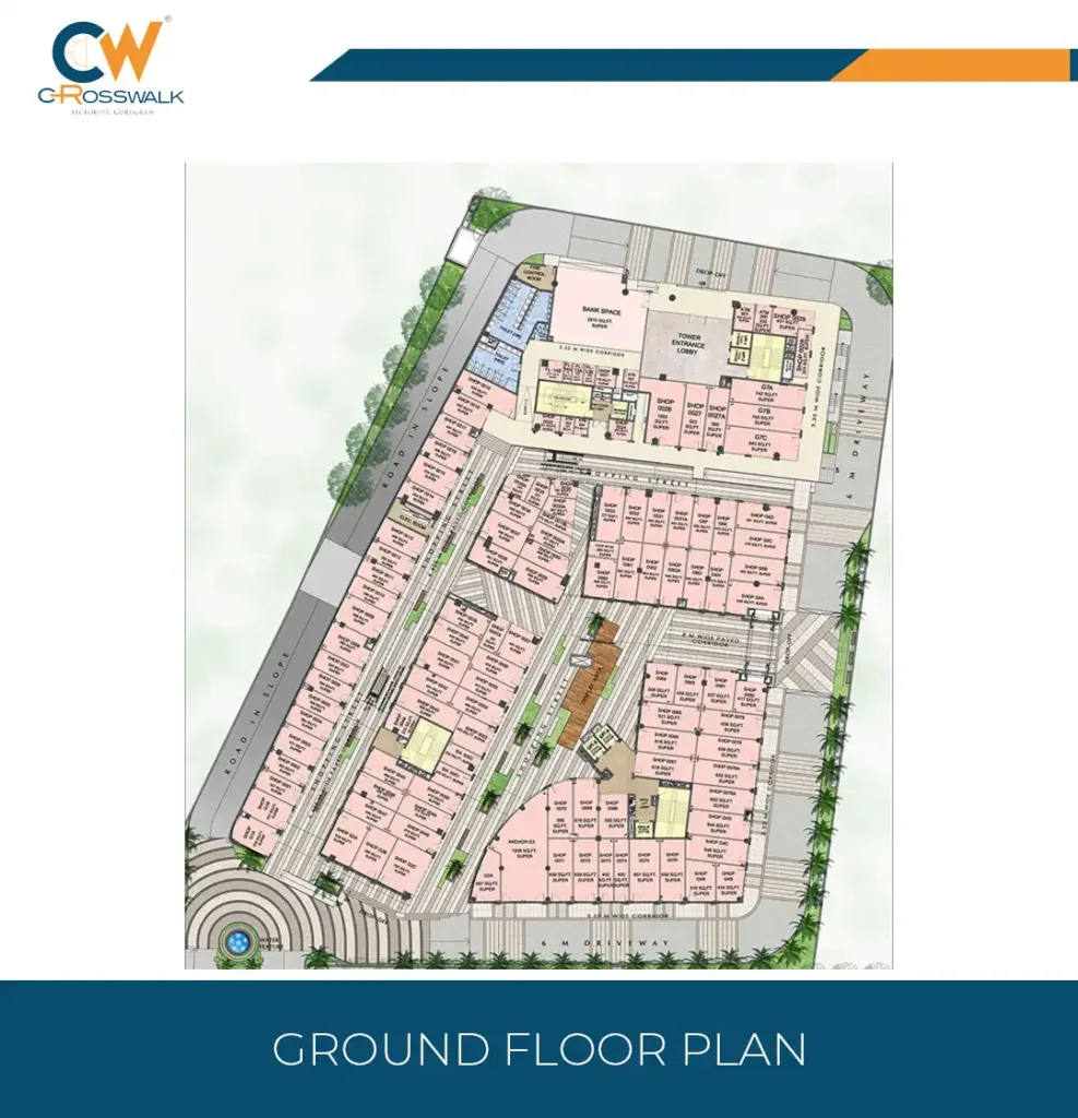Crosswalk — Ground Floor Plan
