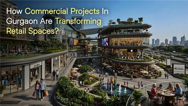 How Commercial Projects in Gurgaon Are Transforming Retail Spaces