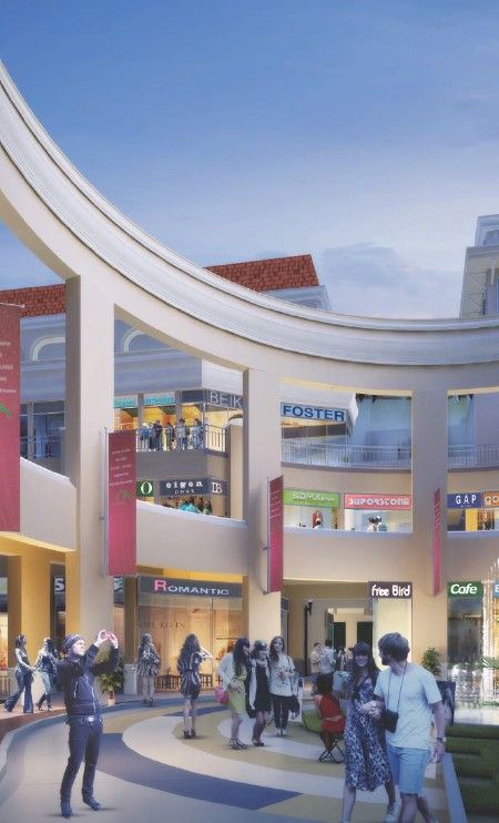 Marine Square — Central Atrium