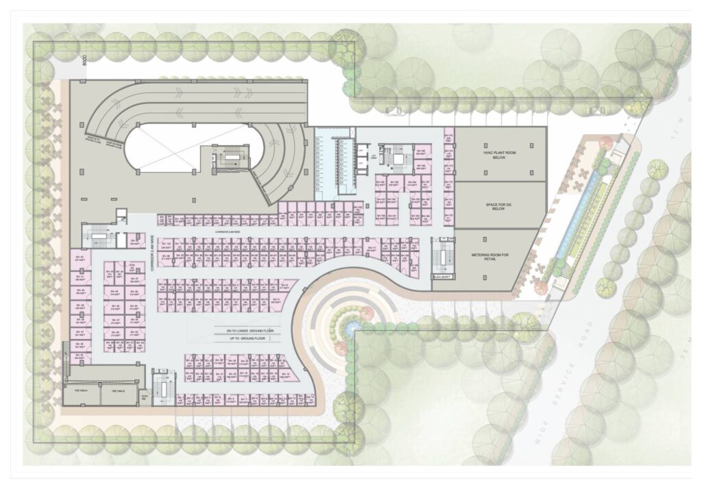 Marine Square — Lower Ground Floor Plan