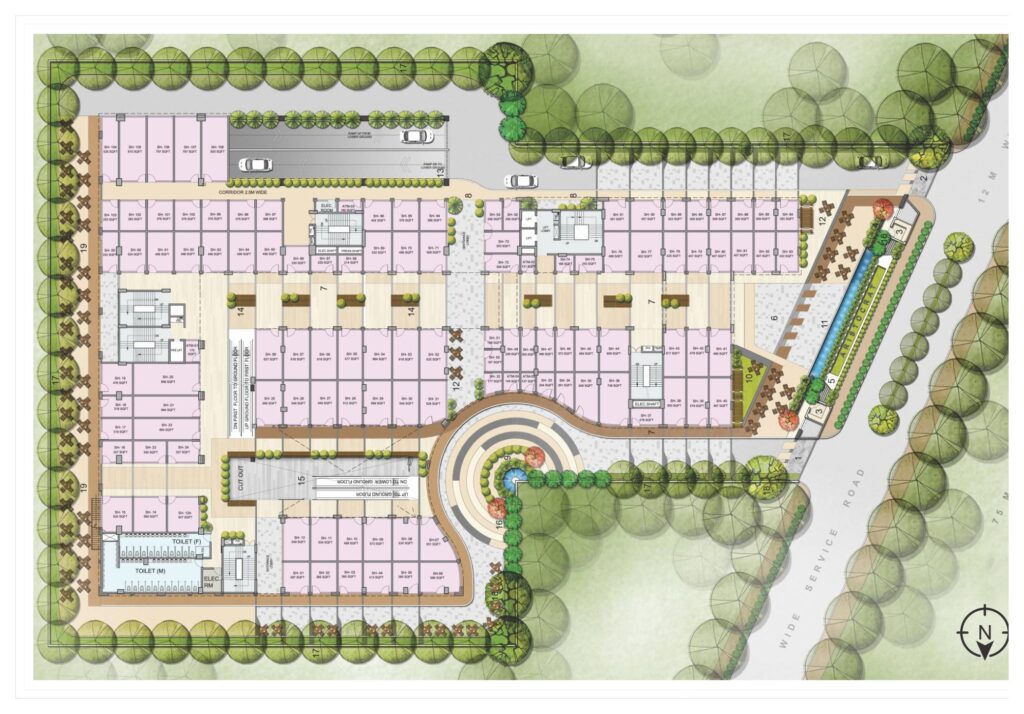 Marine Square — Ground Floor Plan
