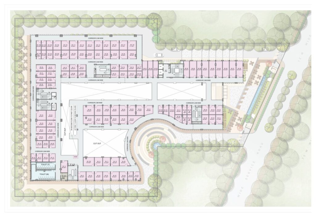 Marine Square — First Floor Plan