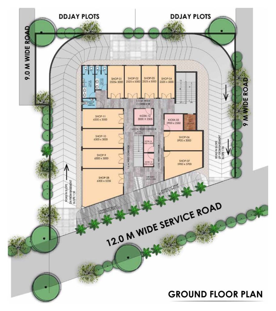 Pride Avenue — Ground Floor Plan