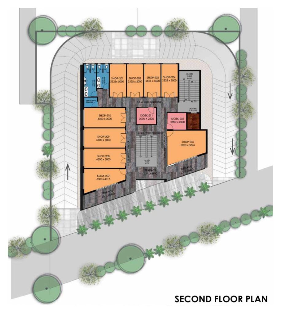 Pride Avenue — Second Floor Plan