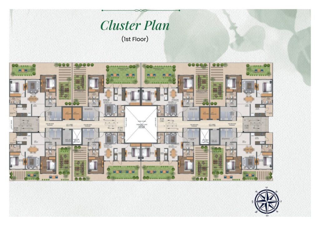 Silver Living — Cluster Plan