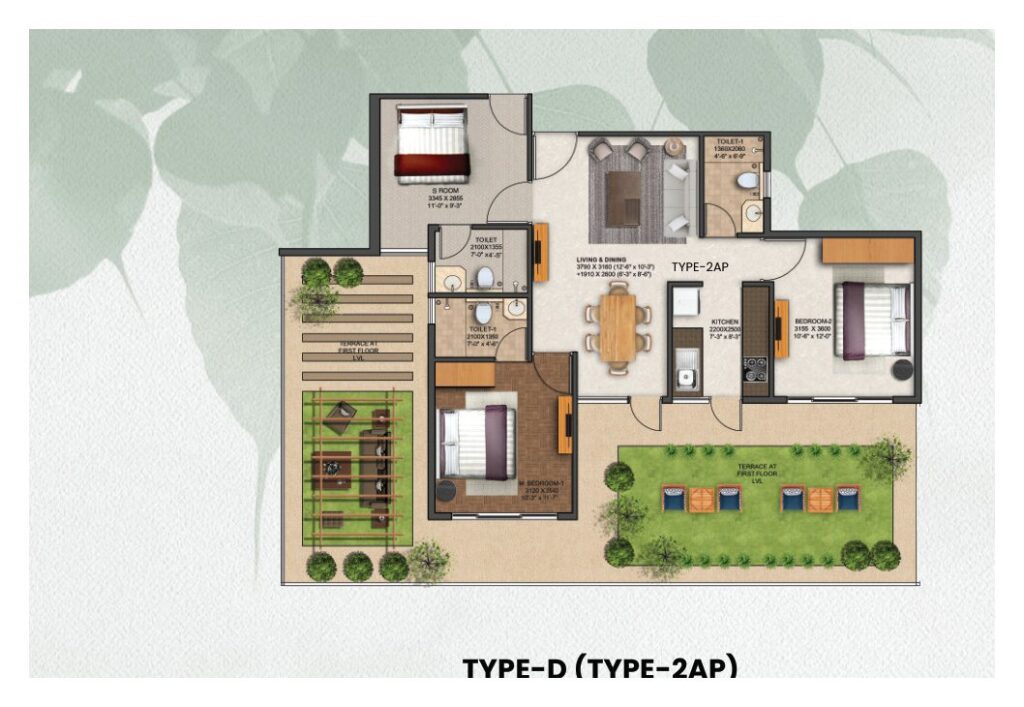 Silver Living — Unit Plan — Type D