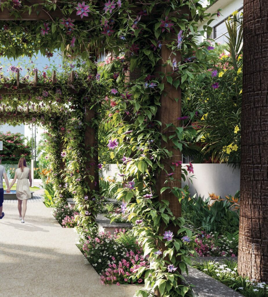 The Pearl — Pergola & Fire Place