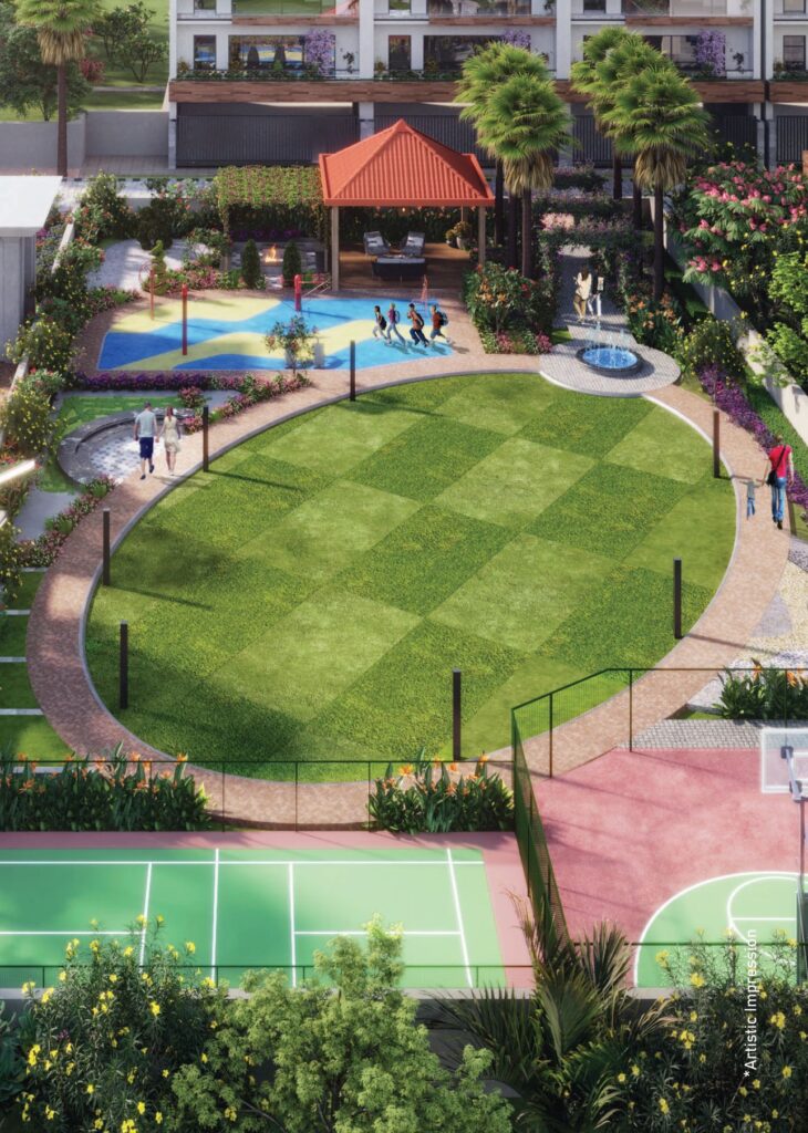 The Pearl — Clubhouse & Sports Courts