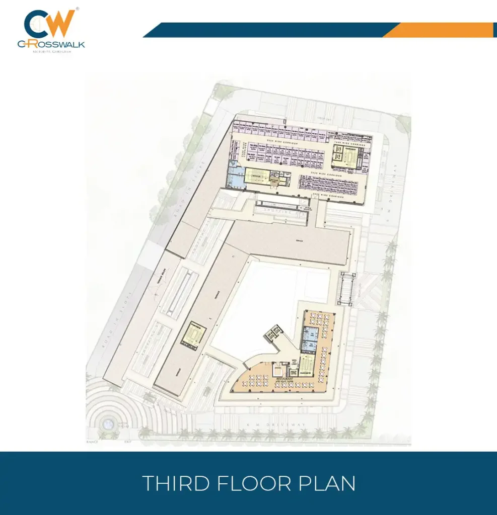 Crosswalk — Third Floor Plan